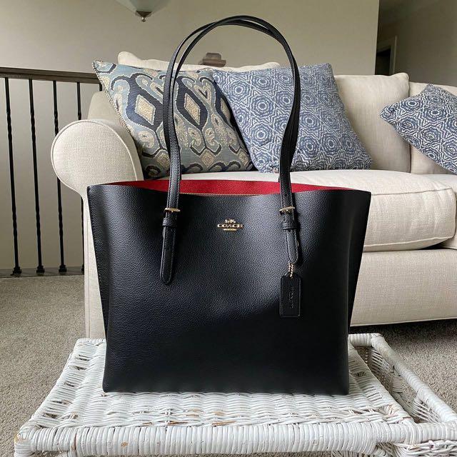 Mollie tote coach new arrivals black