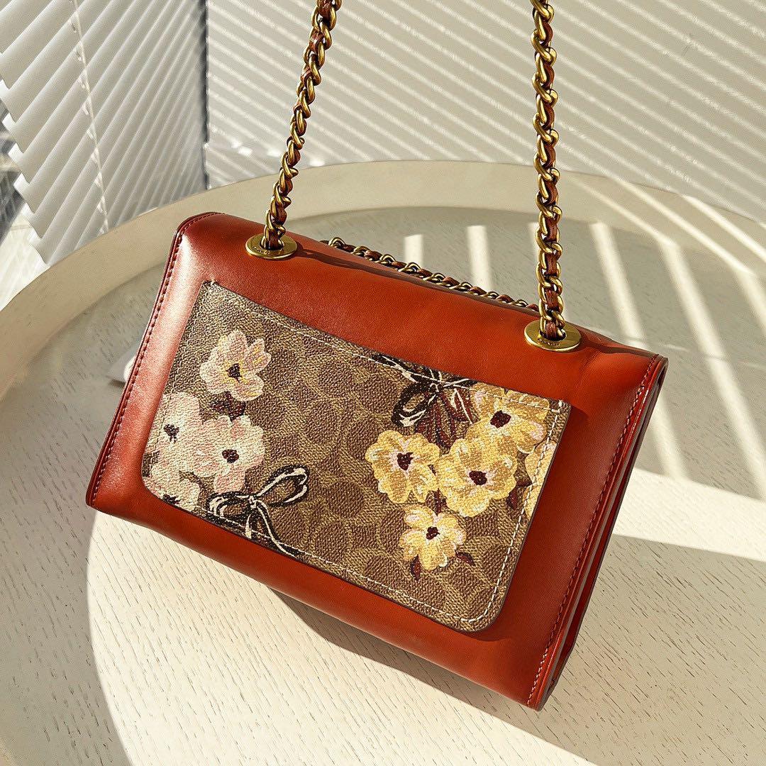 Coach parker prairie floral hot sale
