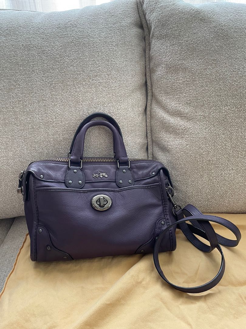 Coach Rhyder Satchel, Luxury, Bags & Wallets on Carousell