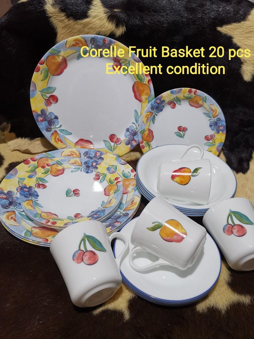 Corelle fruit basket 20 pcs
