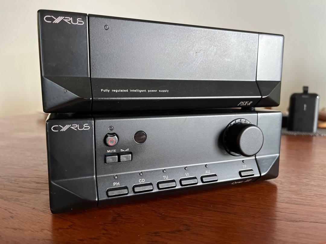 Cyrus PSX-R and Cyrus III amplifier and pre-amplifier combo, Audio