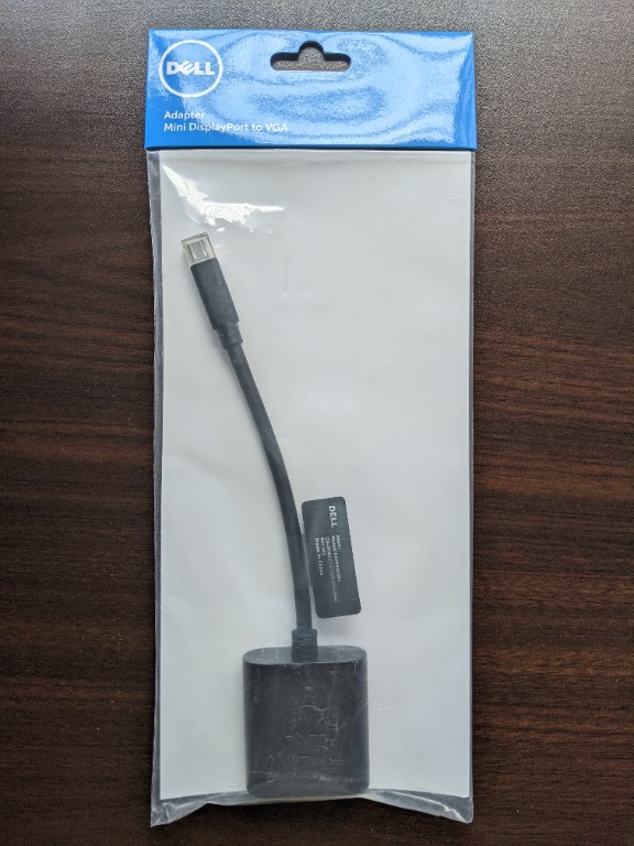 Dell mini displayport to vga adapter top