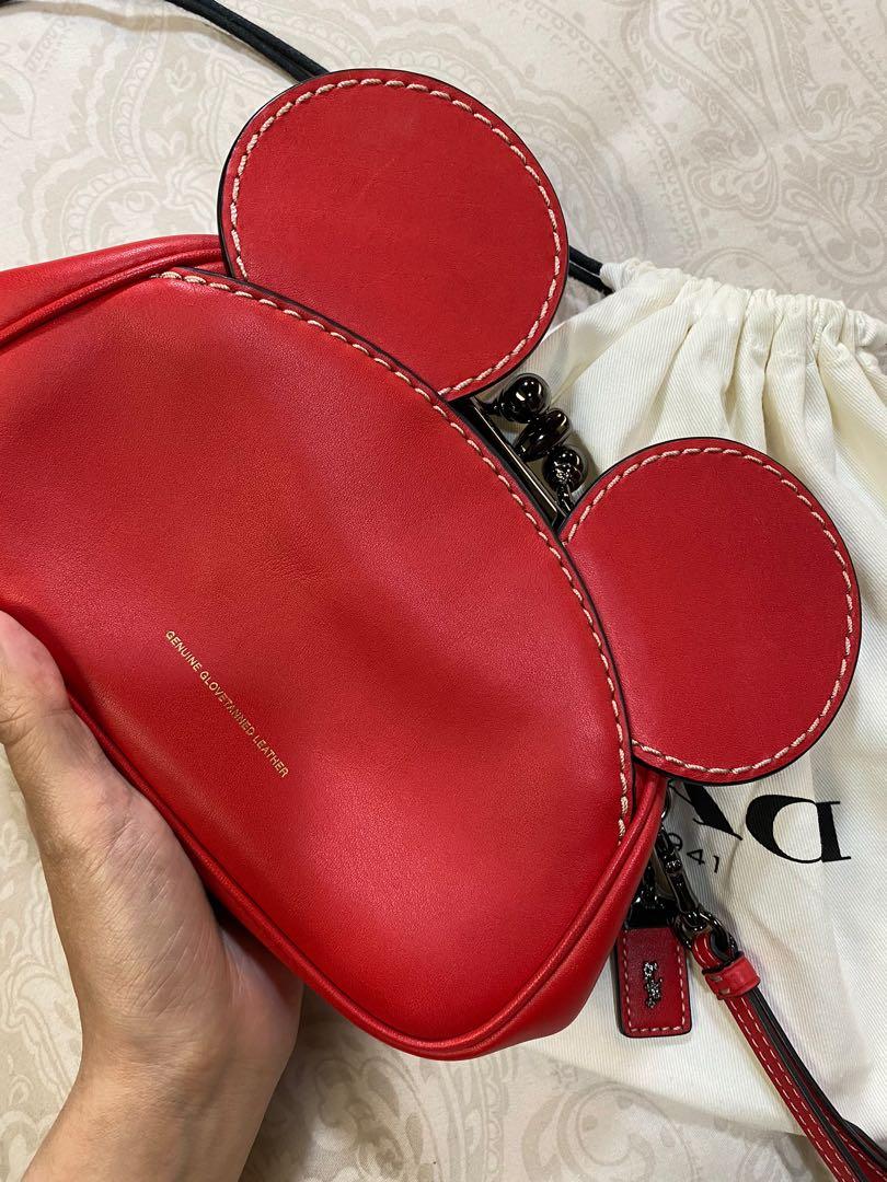 Coach mickey 2025 wristlet
