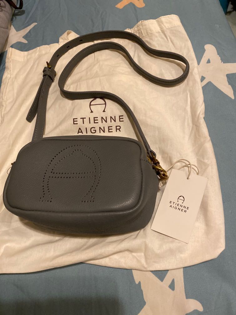 Etienne Aigner Leather Bag, Bags & Wallets on Carousell