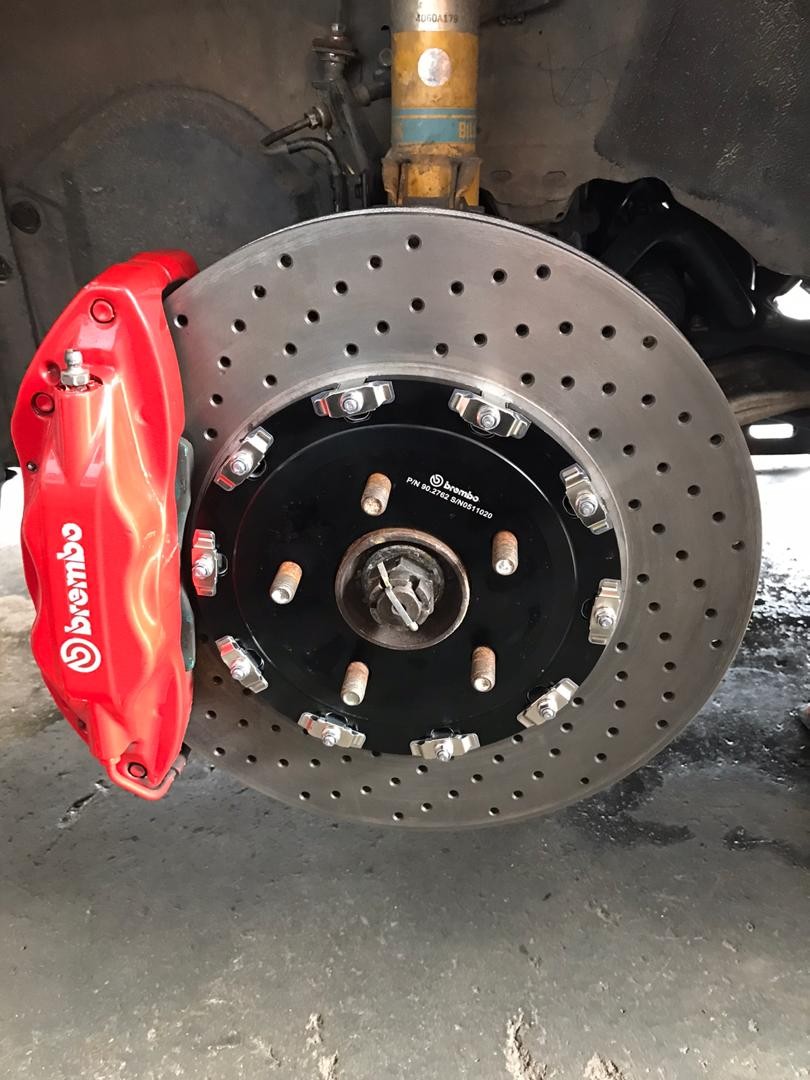 EVO X CZ4A BREMBO DISC ROTOR FLOATING 350MM, Auto Accessories on Carousell