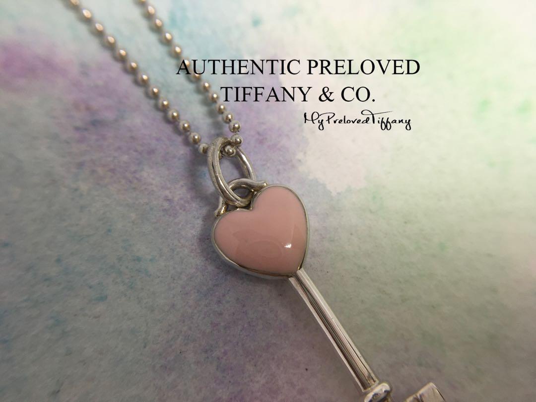 Tiffany sales enamel necklace