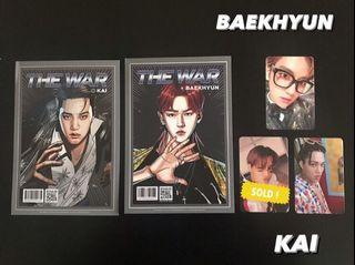 EXO member official album pc new year sale!
