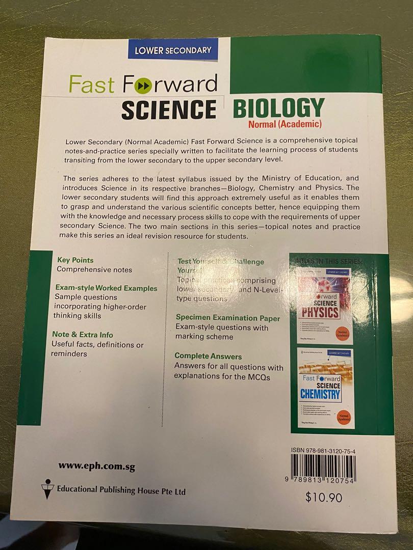 Fast Forward Biology Lower Secondary, Hobbies & Toys, Books & Magazines