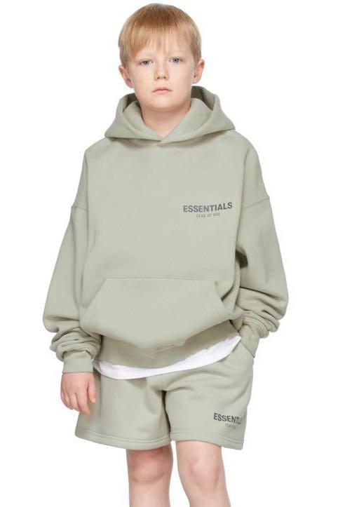 Fear of God Essentials Pullover Hoodie Kid s 10 Women s XS