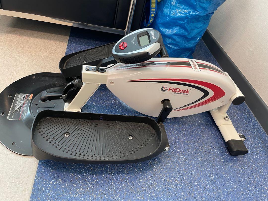 FitDesk Under Desk Elliptical Exercise Machine, Sports Equipment, Exercise & Fitness, Cardio
