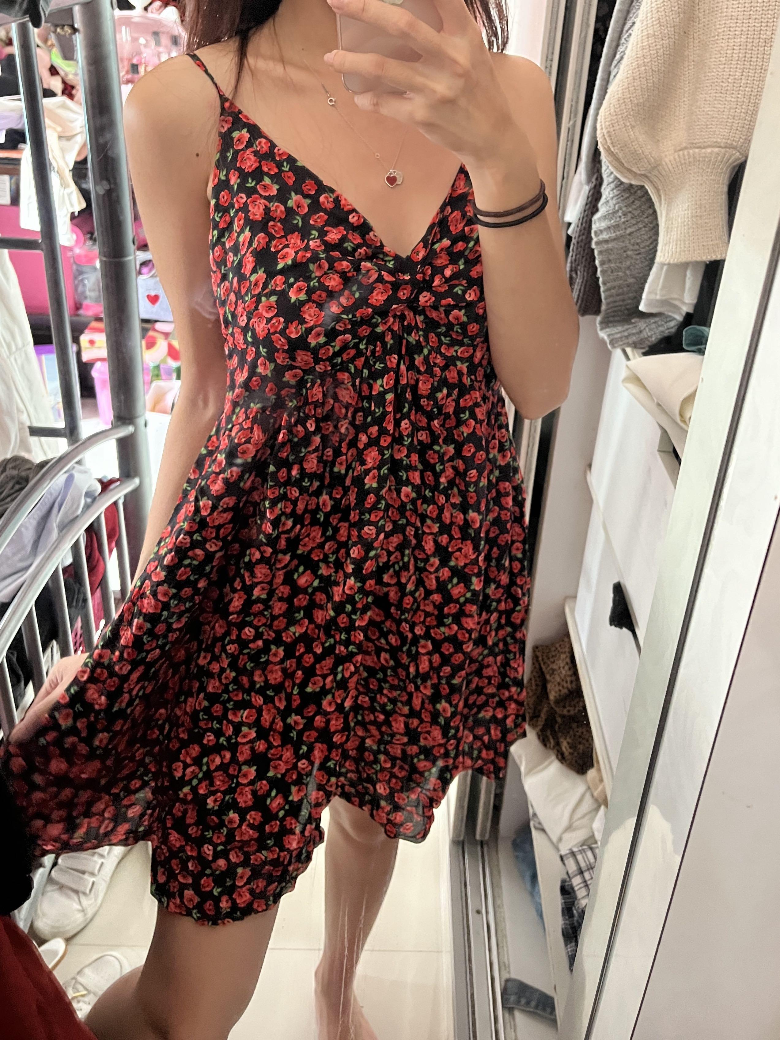 floral flowy dress
