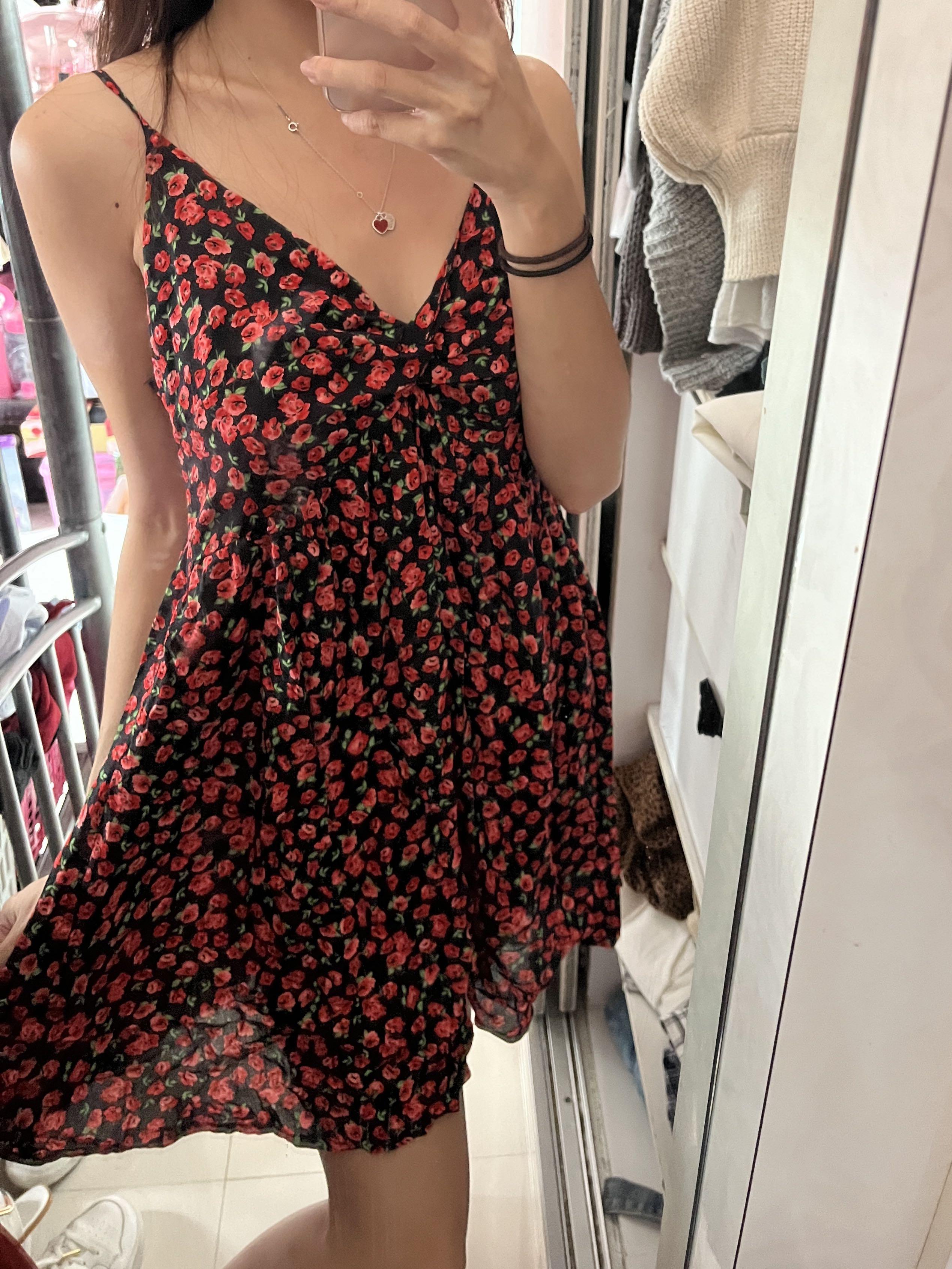 floral flowy dress