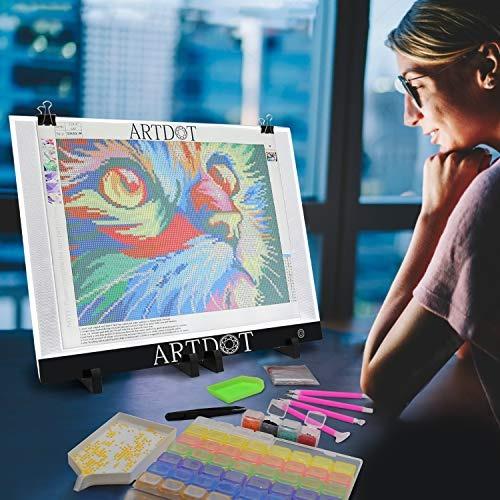  ARTDOT A3 LED Light Pad for Diamond Painting, USB