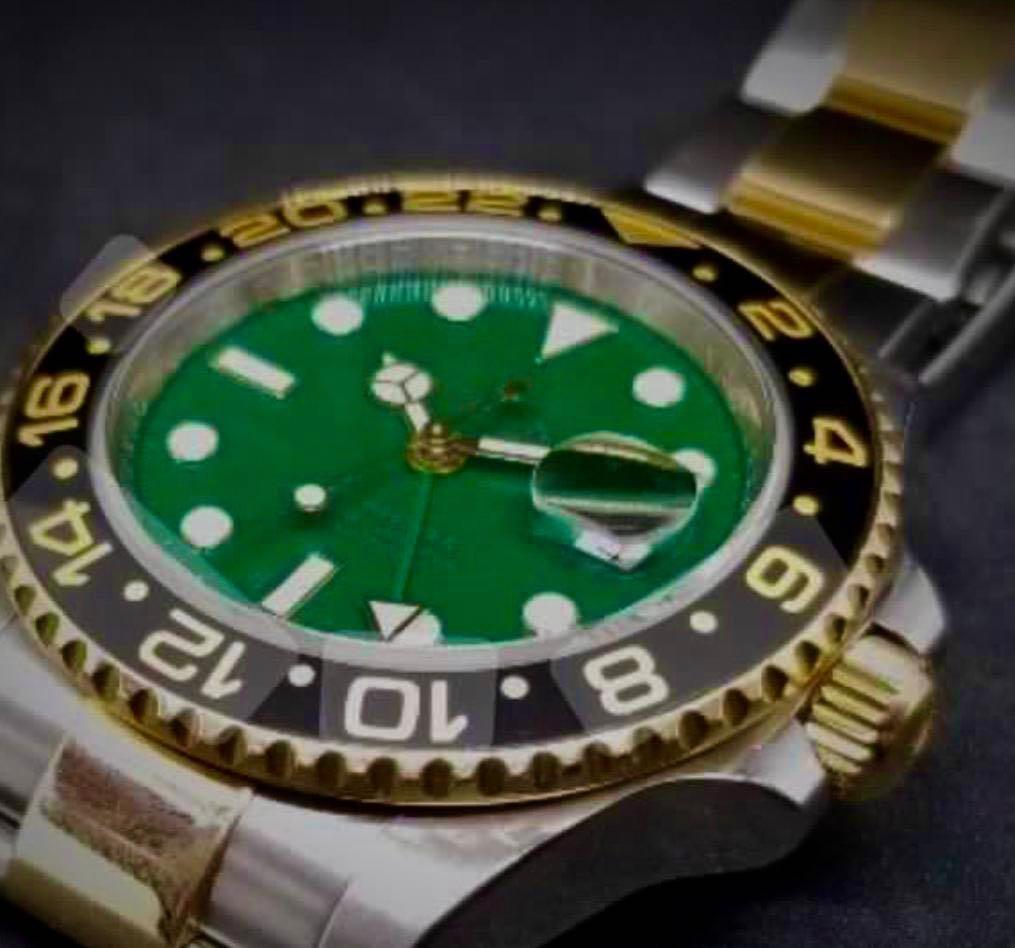 Gmt 2 new arrivals green dial