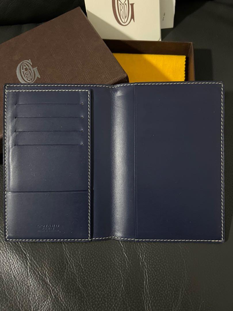 Goyard Grenelle Passport Holder Printed Wallet - Orange Wallets