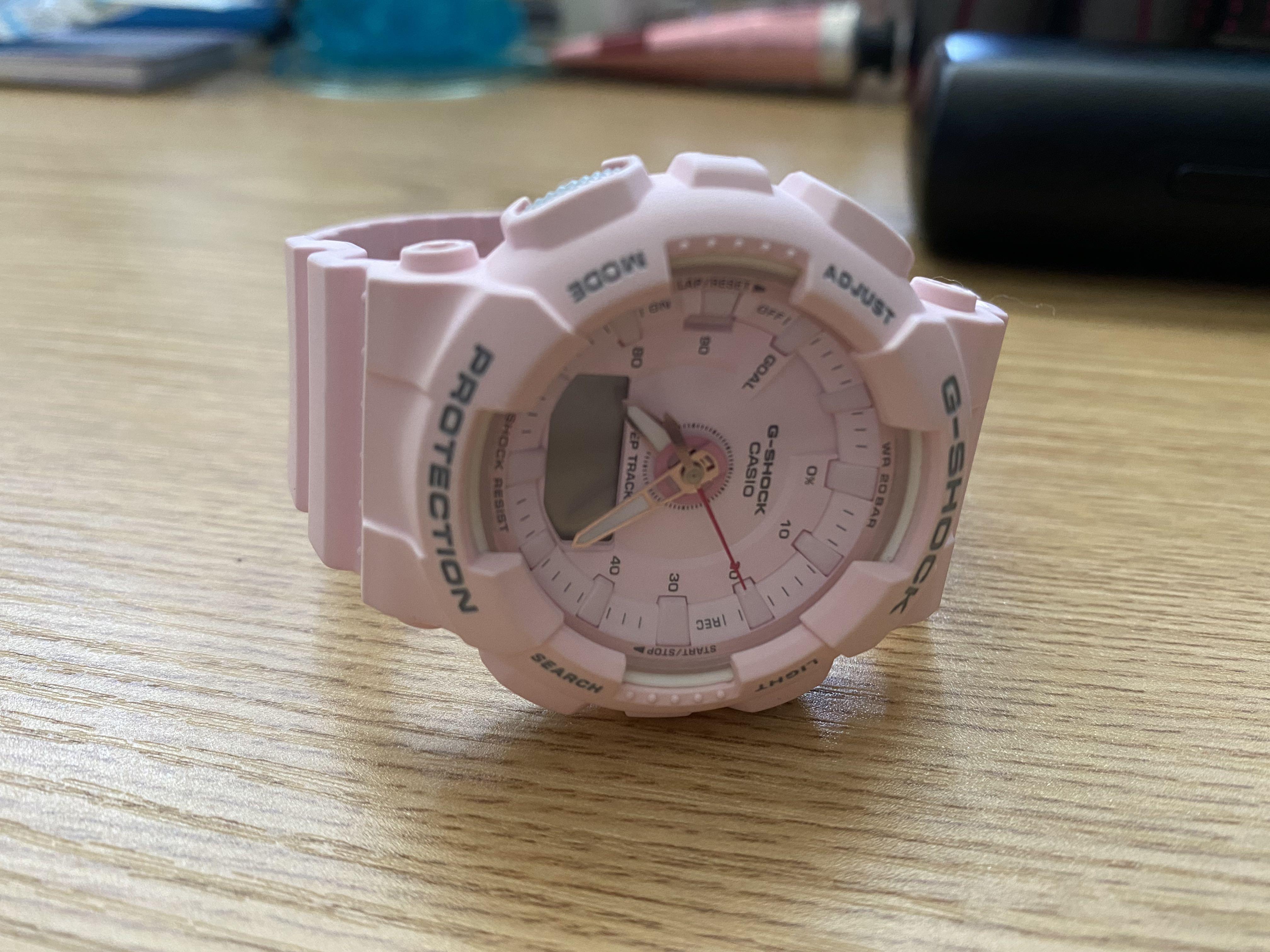 G-Shock 冰粉手錶✨, 名牌, 手錶- Carousell