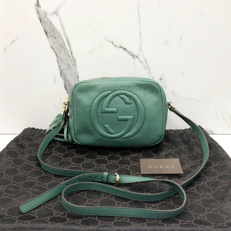 Green gucci soho disco top