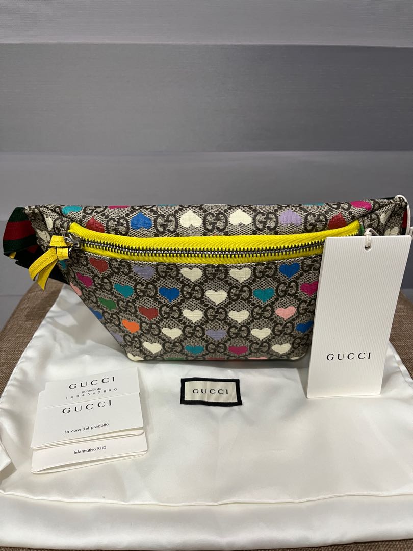 Gucci hearts on sale belt bag