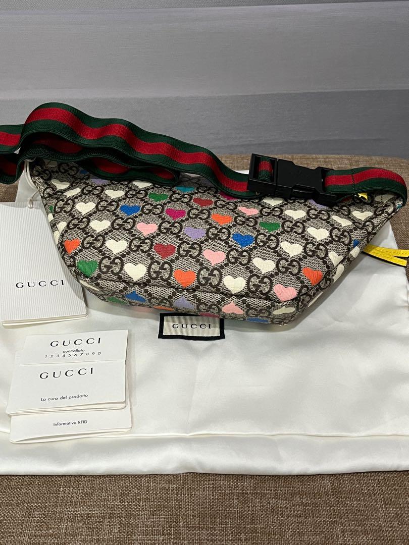 Gucci heart fanny 2025 pack