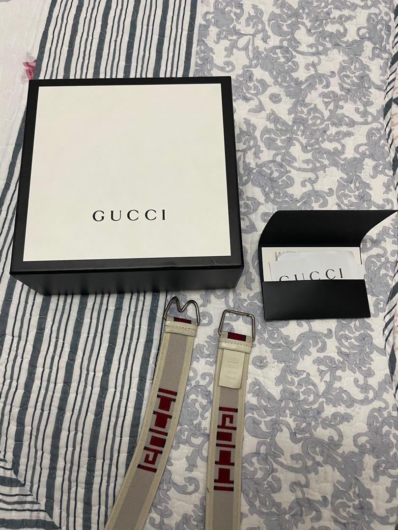 Gucci stripe elastic belt 2025