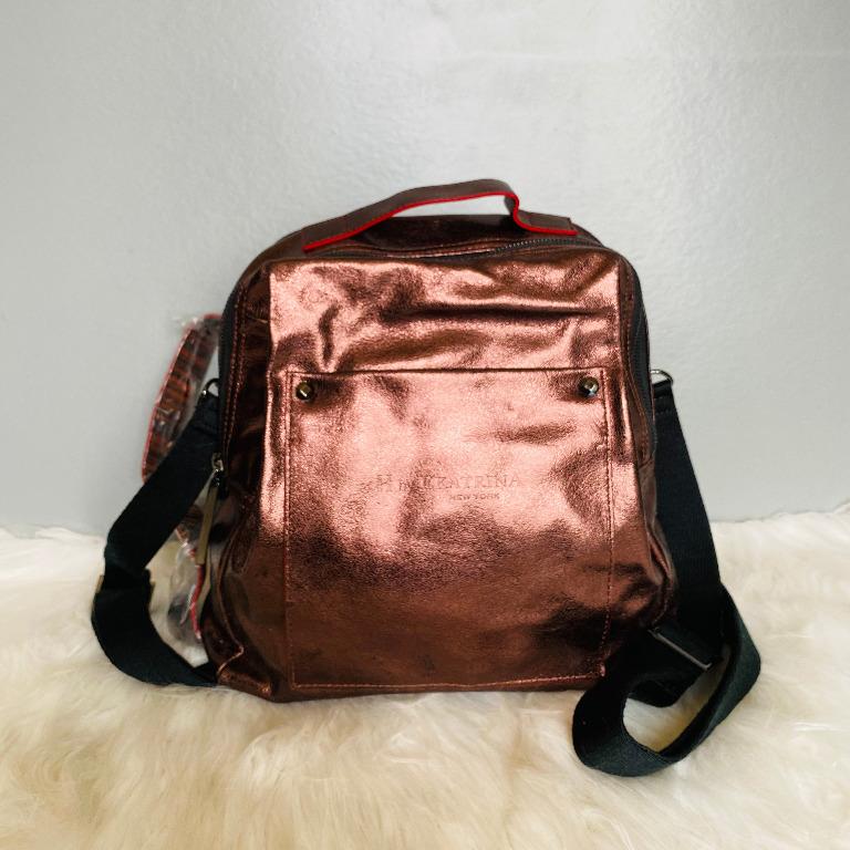 H by Ekatrina Metallic Multiway Backpack Bag, Women's Fashion, Bags