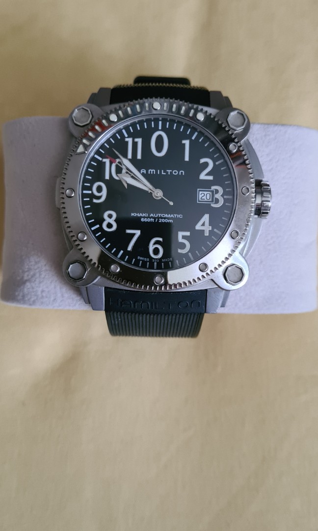 Hamilton Below Zero, Luxury, Watches on Carousell
