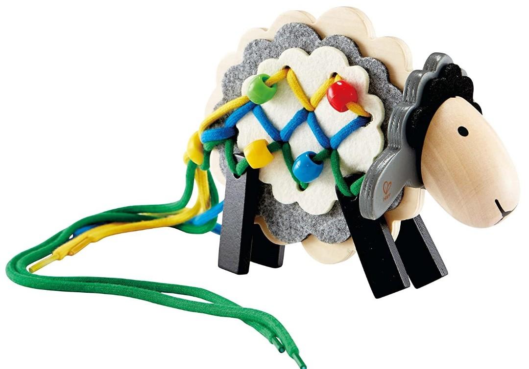 Hape Stringy Sheep (Category: Educational & Learning Toys) located in Paranaque City. Submitted by toyetick (Listing ID 1135184139, Image 2). Description: Brand new, sealed, authentic.