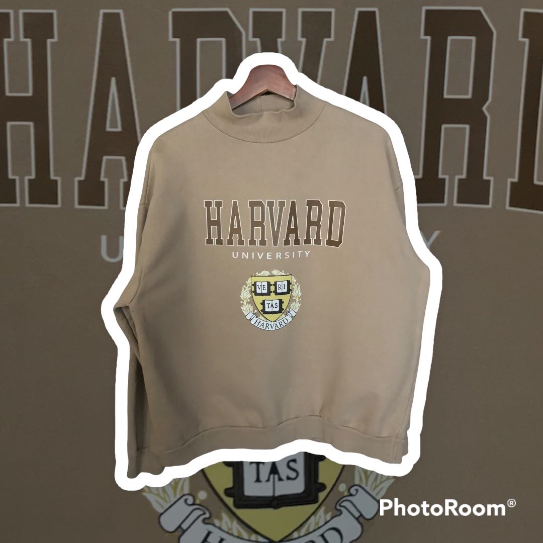 Harvard online university crewneck