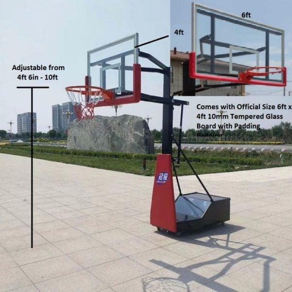 Heavy Duty Basketball Hoop BS36A, Sports Equipment, Sports & Games