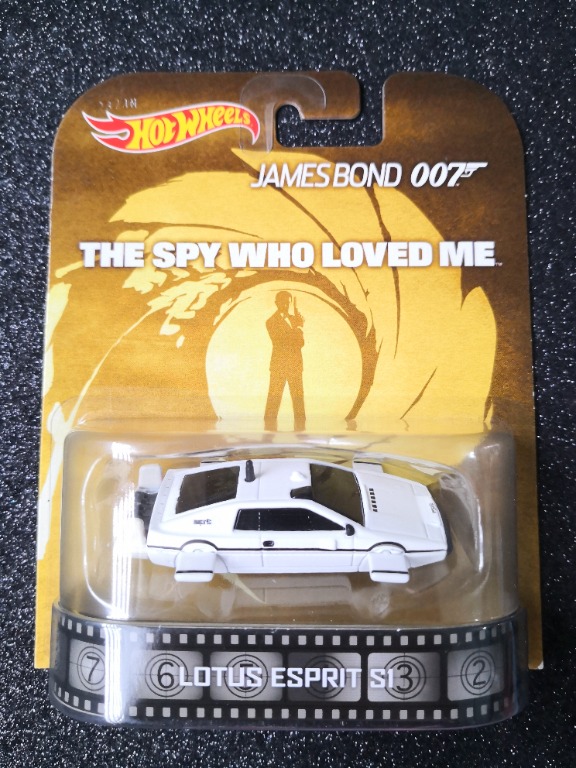 Hot Wheels Premium Retro Entertainment Lotus Esprit Bond The Spy Who Love Me 007 