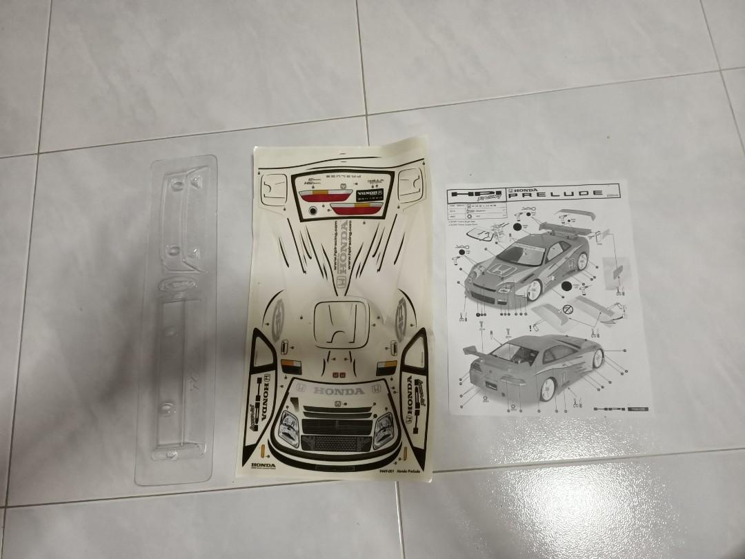 HPI Racing Honda Prelude RC 1 10 Hobbies Toys Toys Games