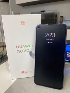 Huawei Nova 7 Complete with Box