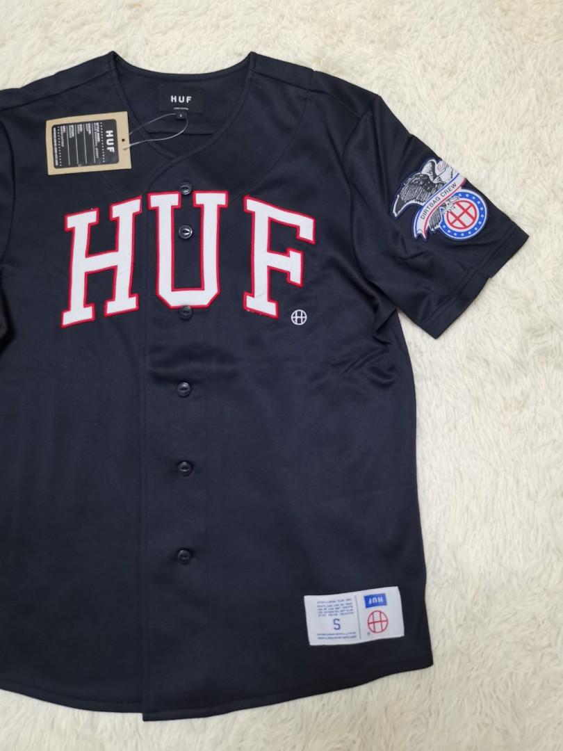 HUF Harlem Red Baseball Jersey