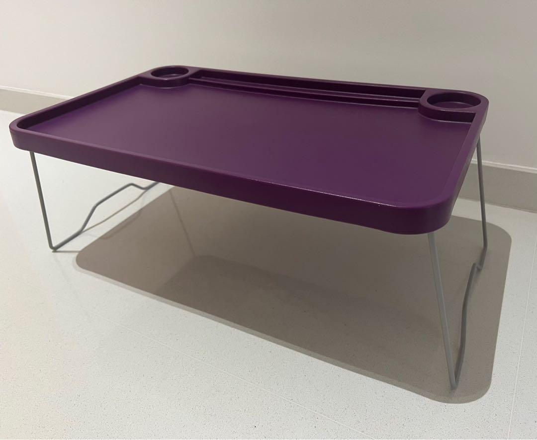 ikea bed desk foldable laptop table, Furniture & Home Living, Furniture