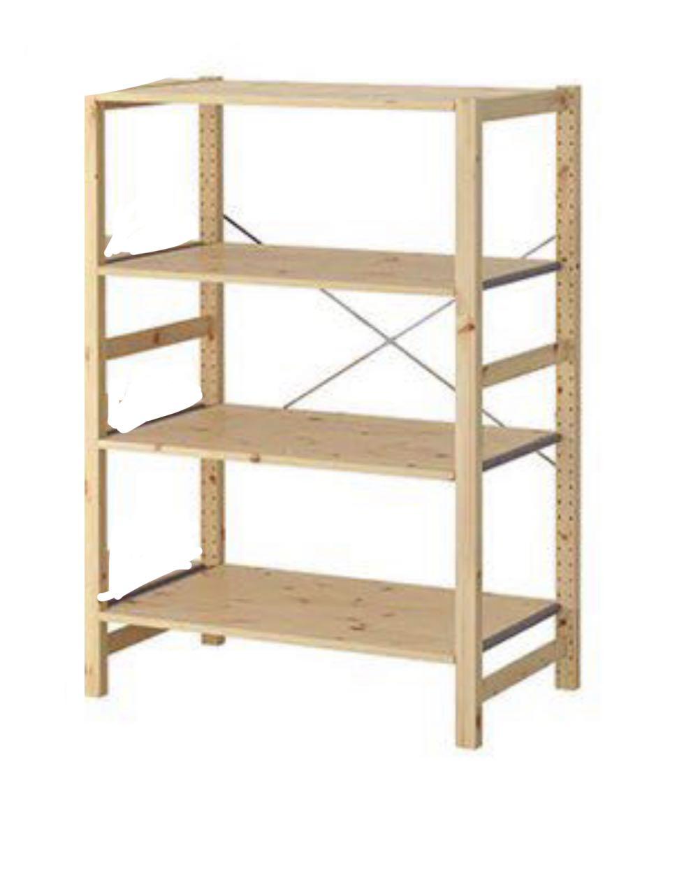 IKEA Ivar Rack Shelf DIY organisation Storage storeroom furniture wood