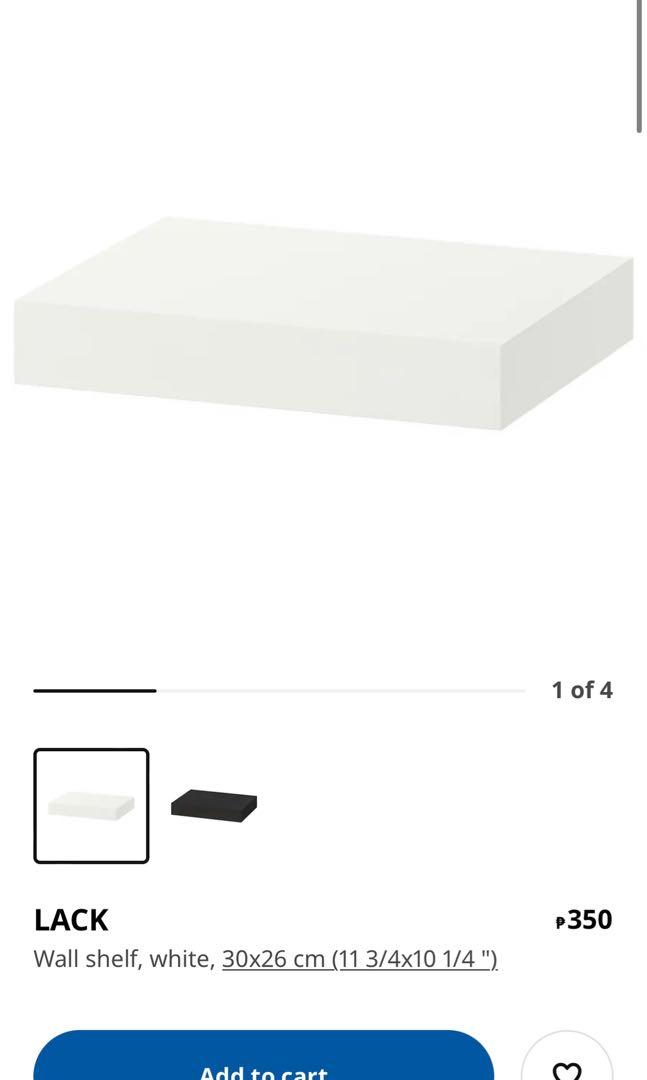 Ikea Lack shelf, Furniture & Home Living, Furniture, Shelves,