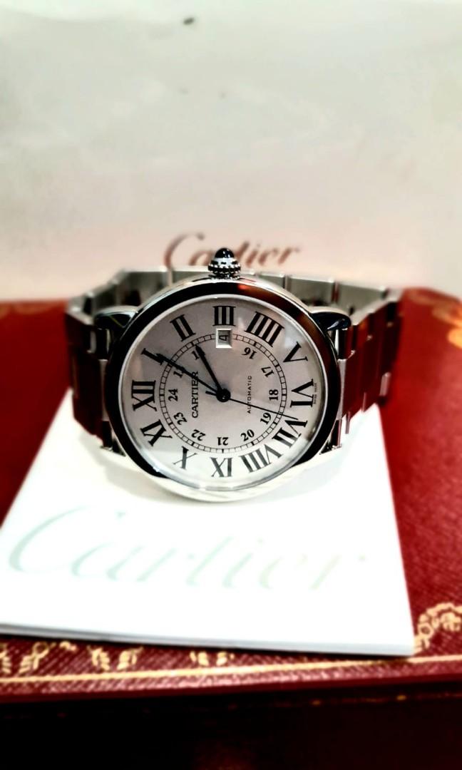 Jam Cartier Ronde Solo, Barang Mewah 