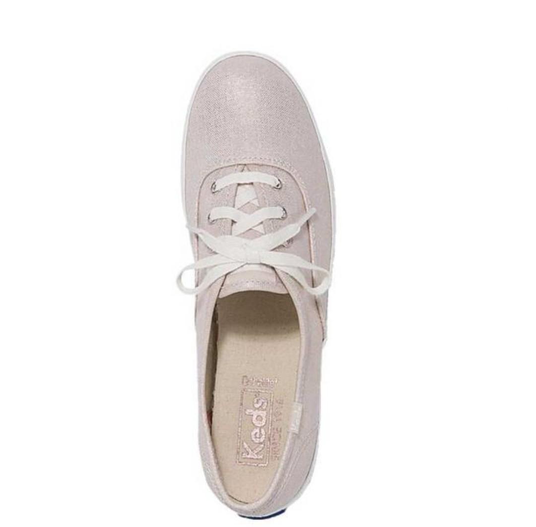 Keds champion discount metallic rose gold