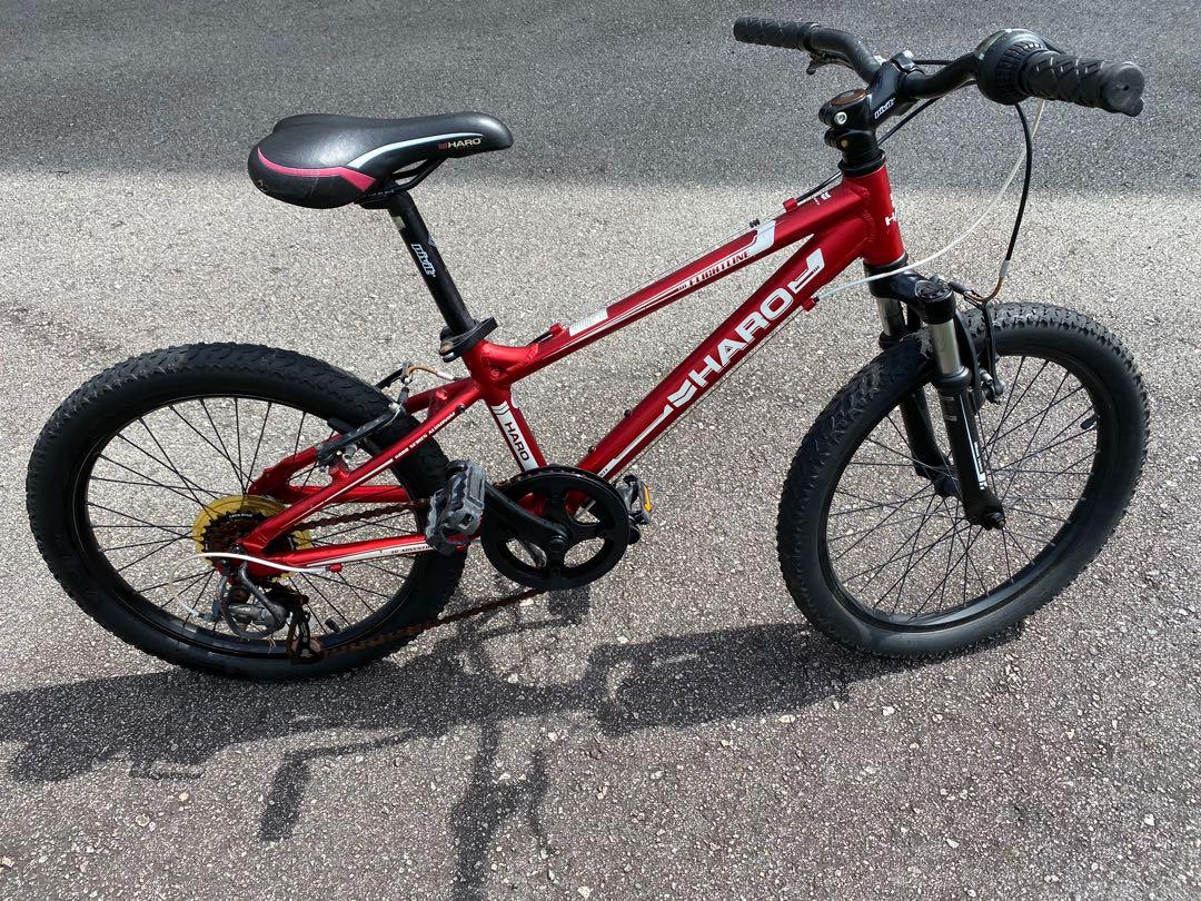 Kids Mountain Bike Haro Flightline 20” (ages 7 to 10), Sports