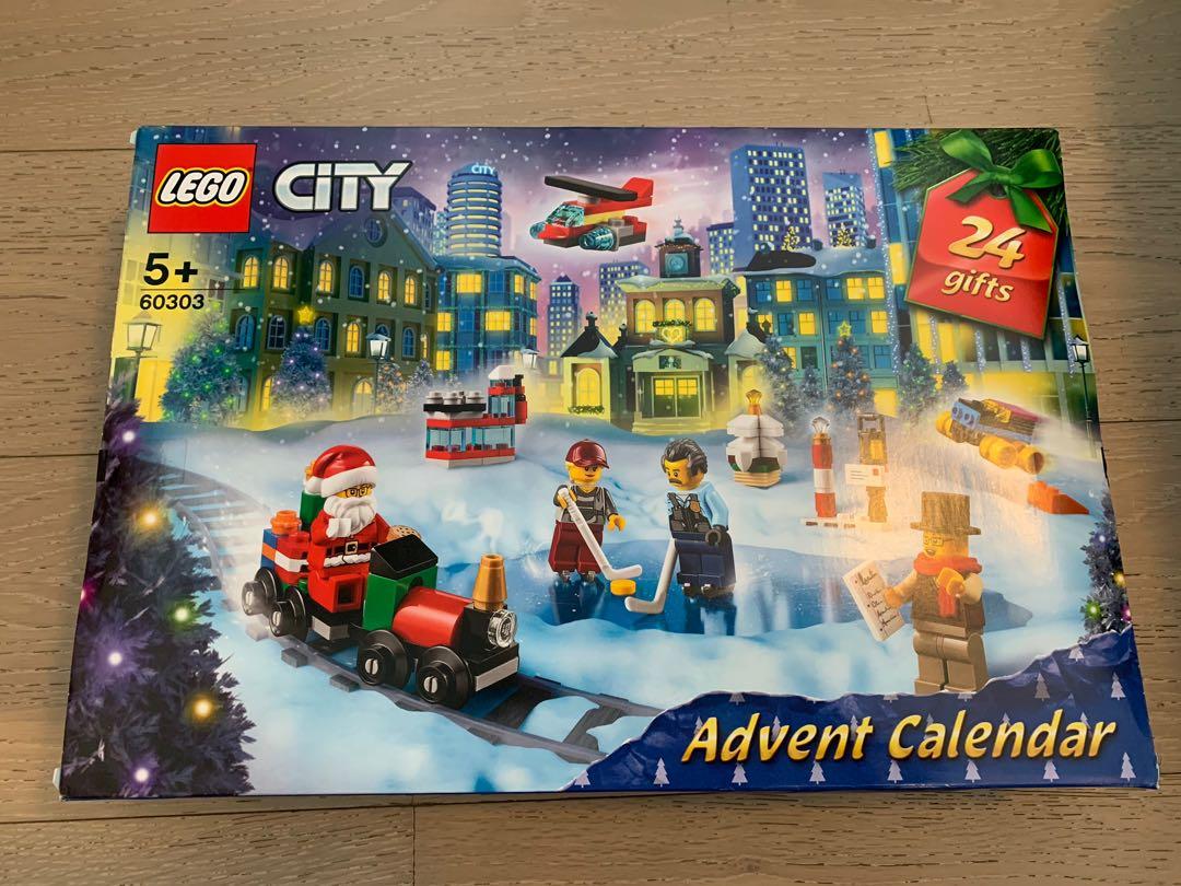 Brand new LEGO City Advent Calendar 60303, 興趣及遊戲, 玩具 & 遊戲類 Carousell