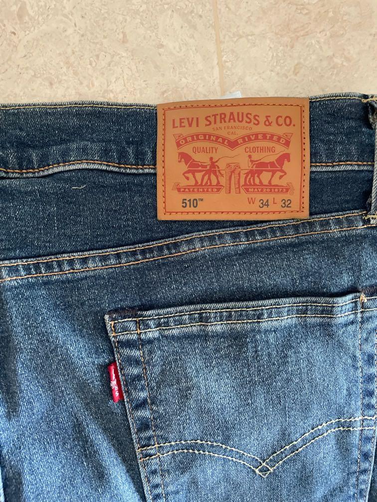 Authentic Levi's Jeans size 34, Men's Fashion, Bottoms, Jeans on Carousell