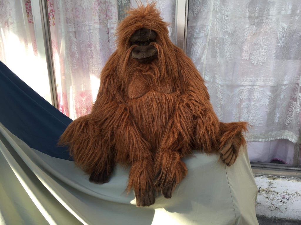 Life size orangutan stuffed animal top