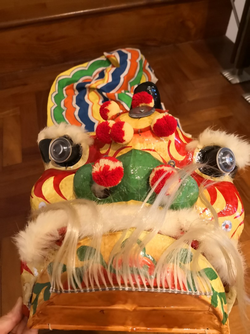 Lion dance Lion Jead costume, Hobbies & Toys, Toys & Games on Carousell
