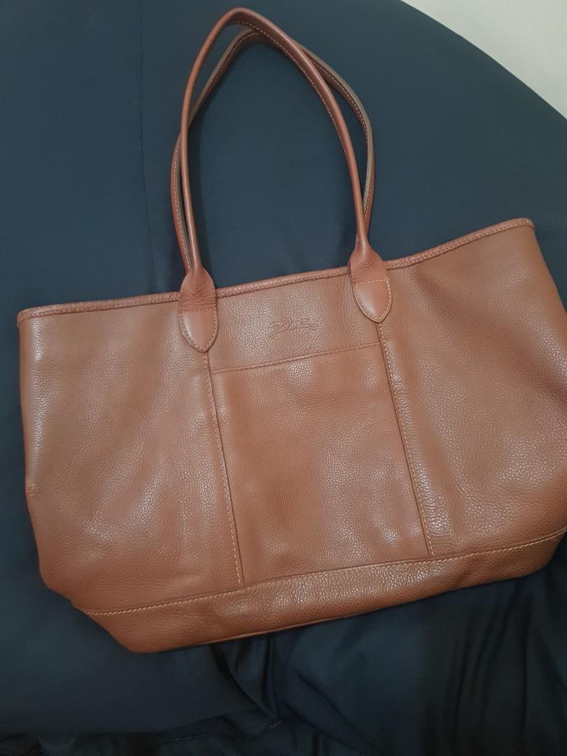 Longchamp Leather Tote Bag
