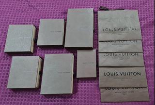 LV Boxes & Paper Bags
