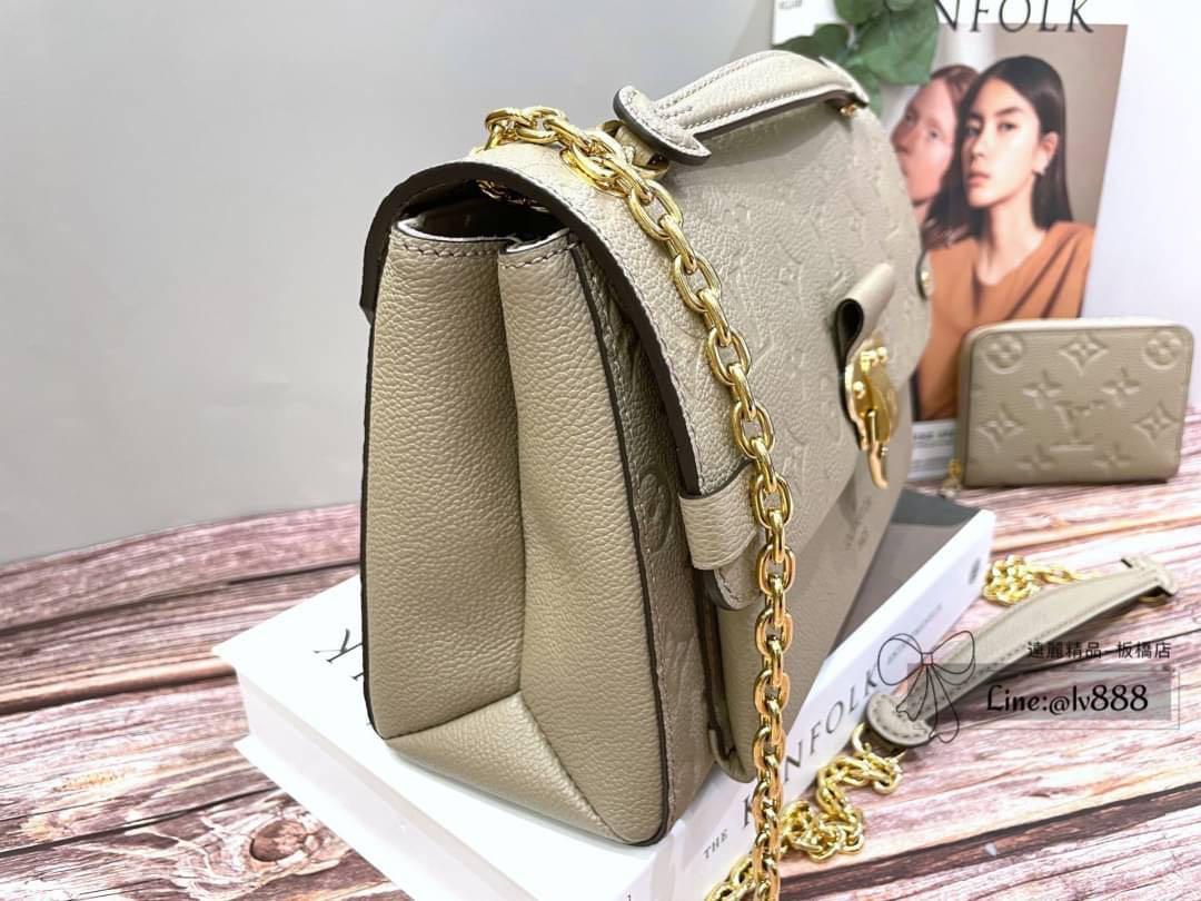 Louis Vuitton Vavin Pm Shoulder Bag M44929 Amplant Beige Gold