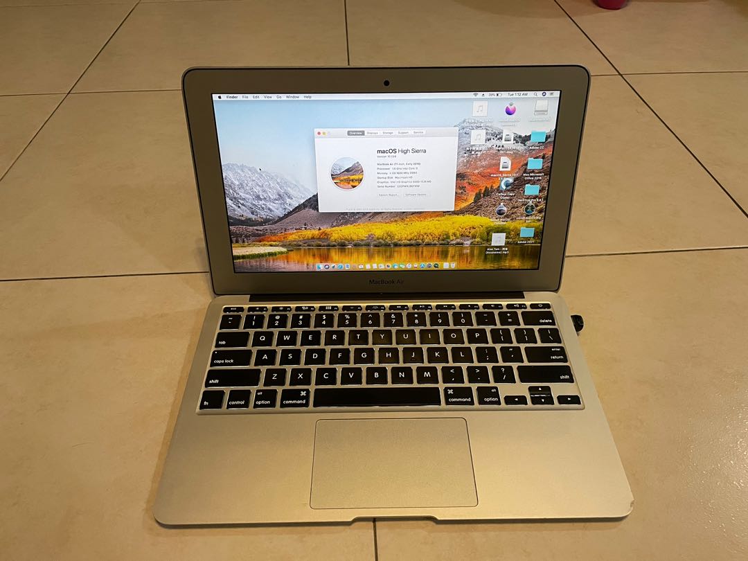 美品 MacBook Air 11-inch macOS High Sierra lihai.vn
