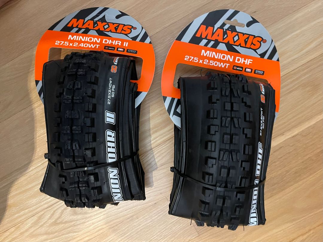 Maxxis Minion DHF/DHR II 27.5x2.4 WT 