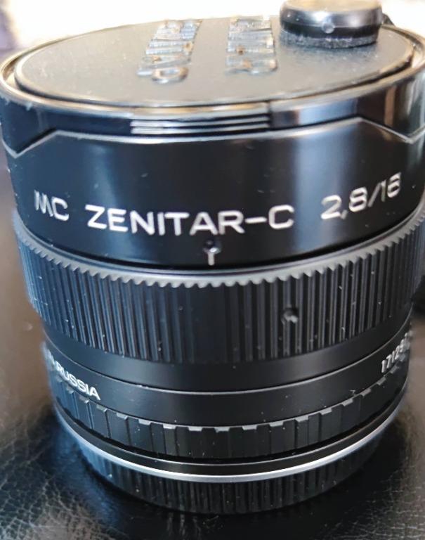 MC Zenitar 16mm 16 mm f2.8 Fisheye 魚眼鏡頭Canon Mount, 攝影器材