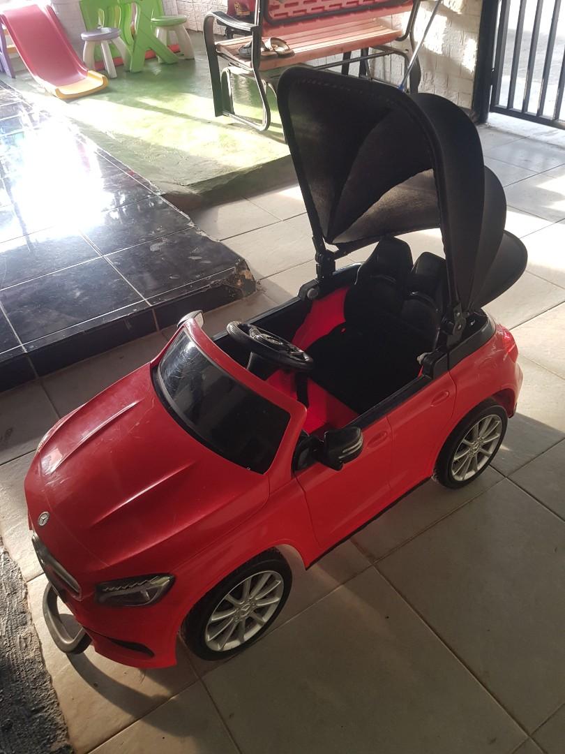Mobil Aki Mercy AMG, Bayi & Anak, Mainan & Baby Walker di Carousell